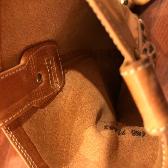 Frye Melissa Leather Boots Like New, Cognac, 6.5 - Picture 8 of 8